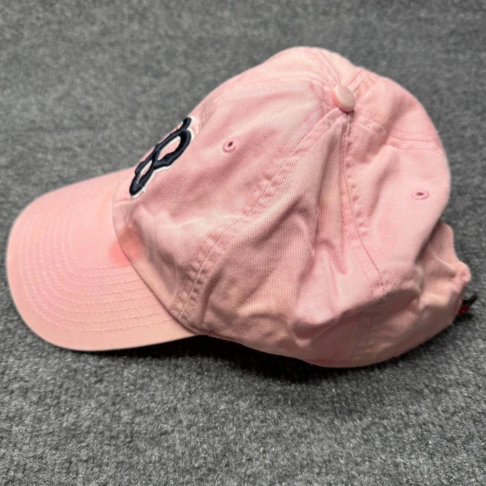 Boston Red Sox Twins Enterprise Hat‎ Womens OSFA Pink Baseball Cap MLB Fan